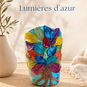 Vase Arbre de Vie Multicolore
