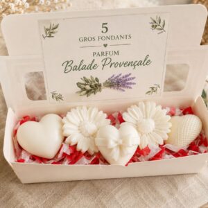 Box de 5 gros fondants parfumés – Balade Provençale