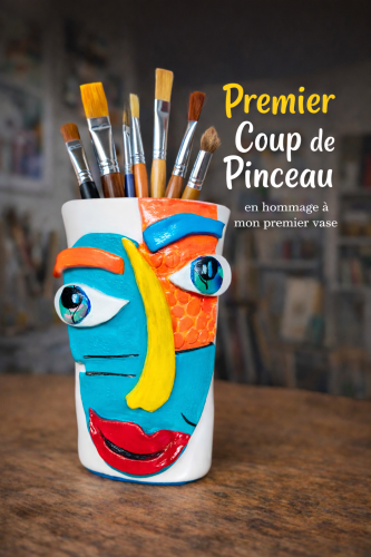 Créations artisanales Premier coup de pinceau